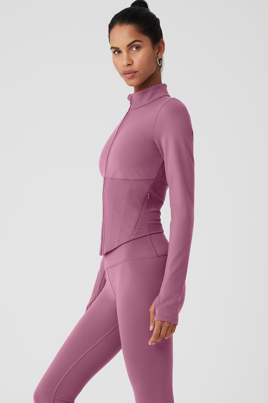 Airbrush Corset Full Zip Jacket