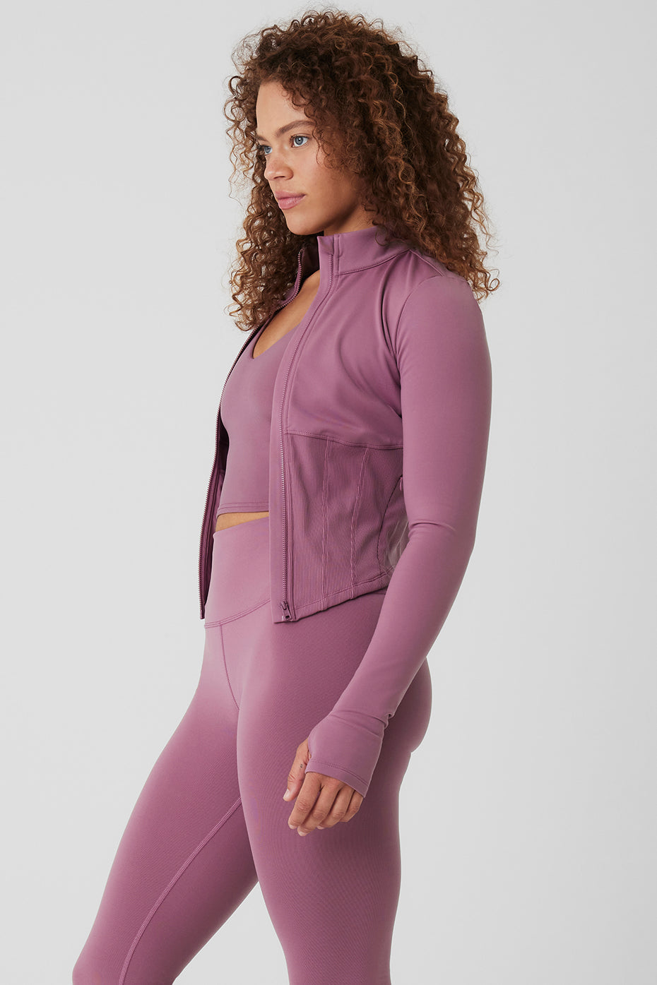 Airbrush Corset Full Zip Jacket