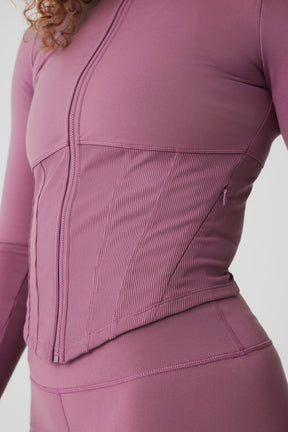 Airbrush Corset Full Zip Jacket