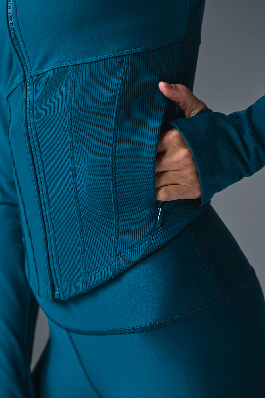 Airbrush Corset Full Zip Jacket