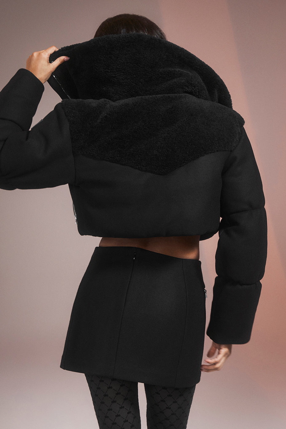 Winter Wool Vendome Micro Puffer