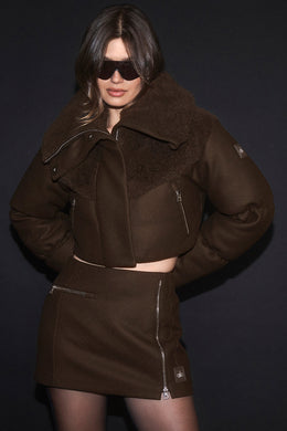 Winter Wool Vendome Micro Puffer