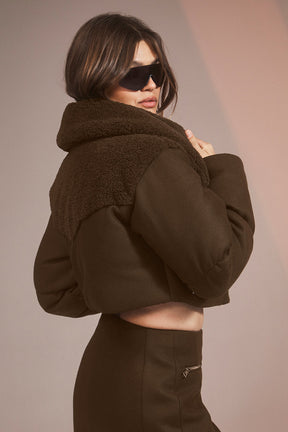 Winter Wool Vendome Micro Puffer