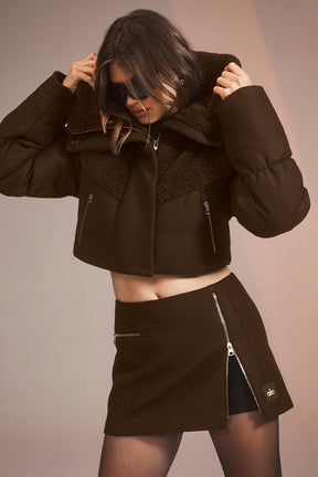 Winter Wool Vendome Micro Puffer