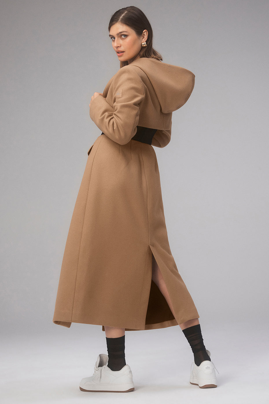 Winter Wool Vendome Long Corset Coat