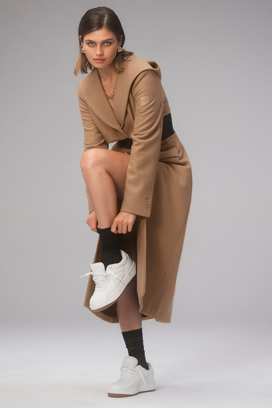 Winter Wool Vendome Long Corset Coat