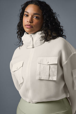 Cropped Engage Cargo Parka