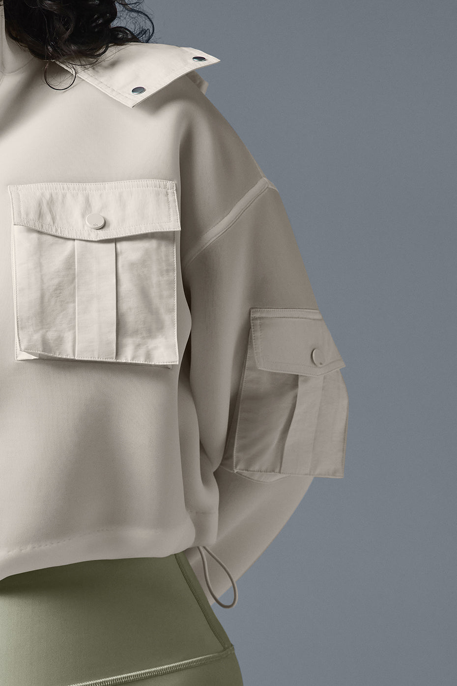 Cropped Engage Cargo Parka
