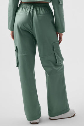 High-Waist Night Out Cargo Trouser