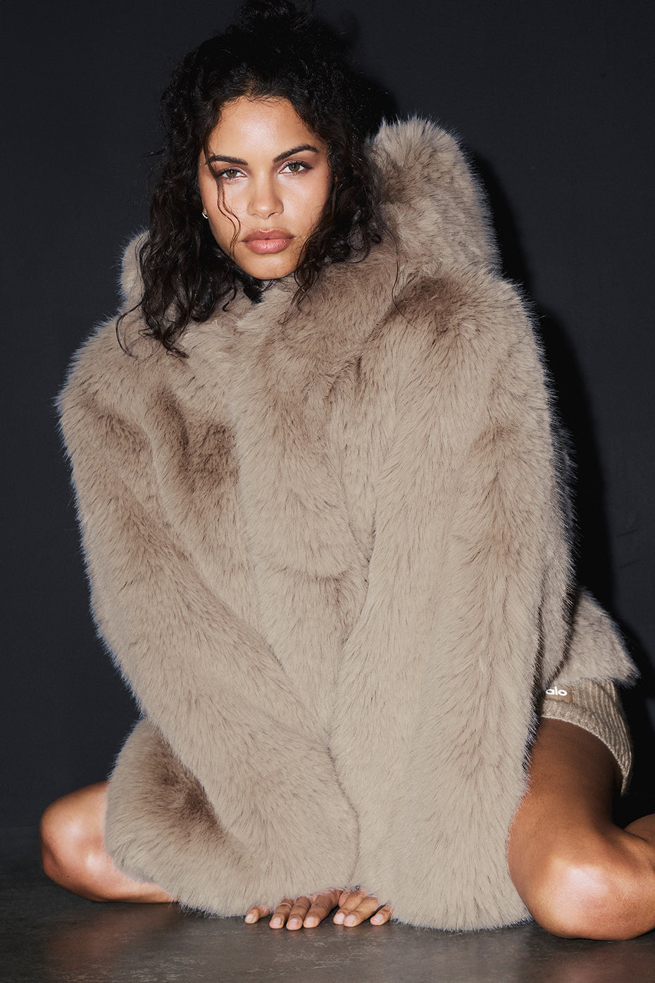 Opulent Faux Fur Statement Jacket