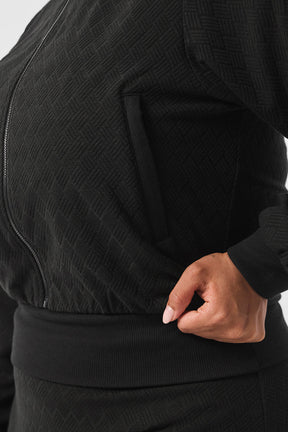 Cropped Doubles Only Full Zip Jacket