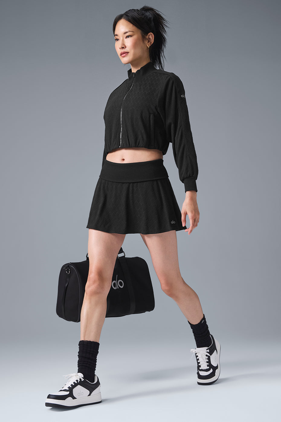 Cropped Doubles Only Full Zip Jacket