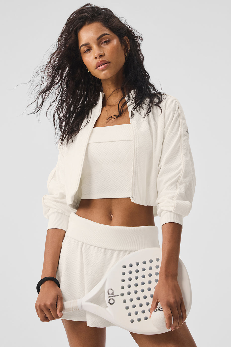 Cropped Doubles Only Full Zip Jacket