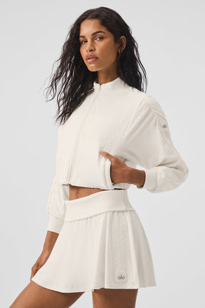 Cropped Doubles Only Full Zip Jacket