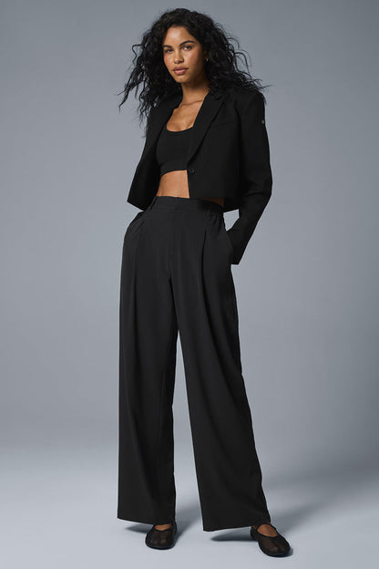 Cropped First-Class Blazer