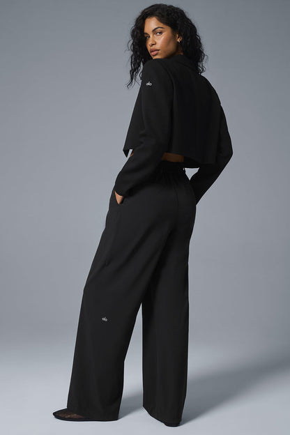 Cropped First-Class Blazer