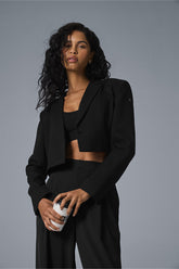 Cropped First-Class Blazer
