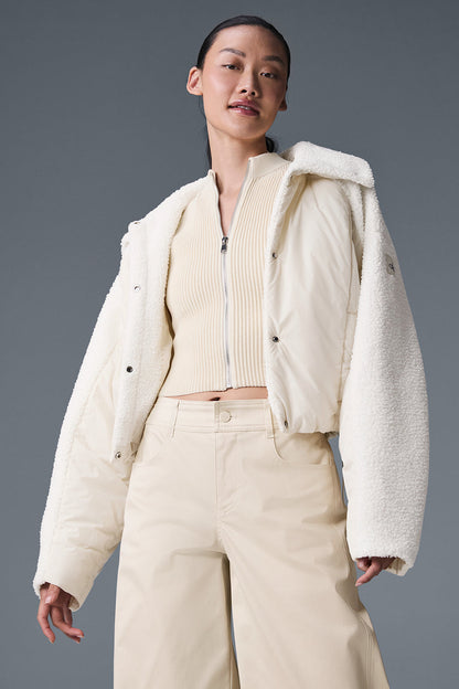 Sherpa Cozy Escape Puffer