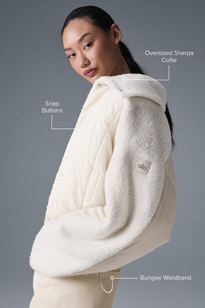 Sherpa Cozy Escape Puffer