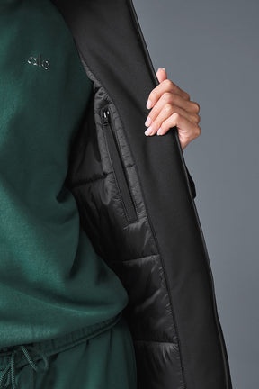 Rain Or Shine Puffer Long Coat