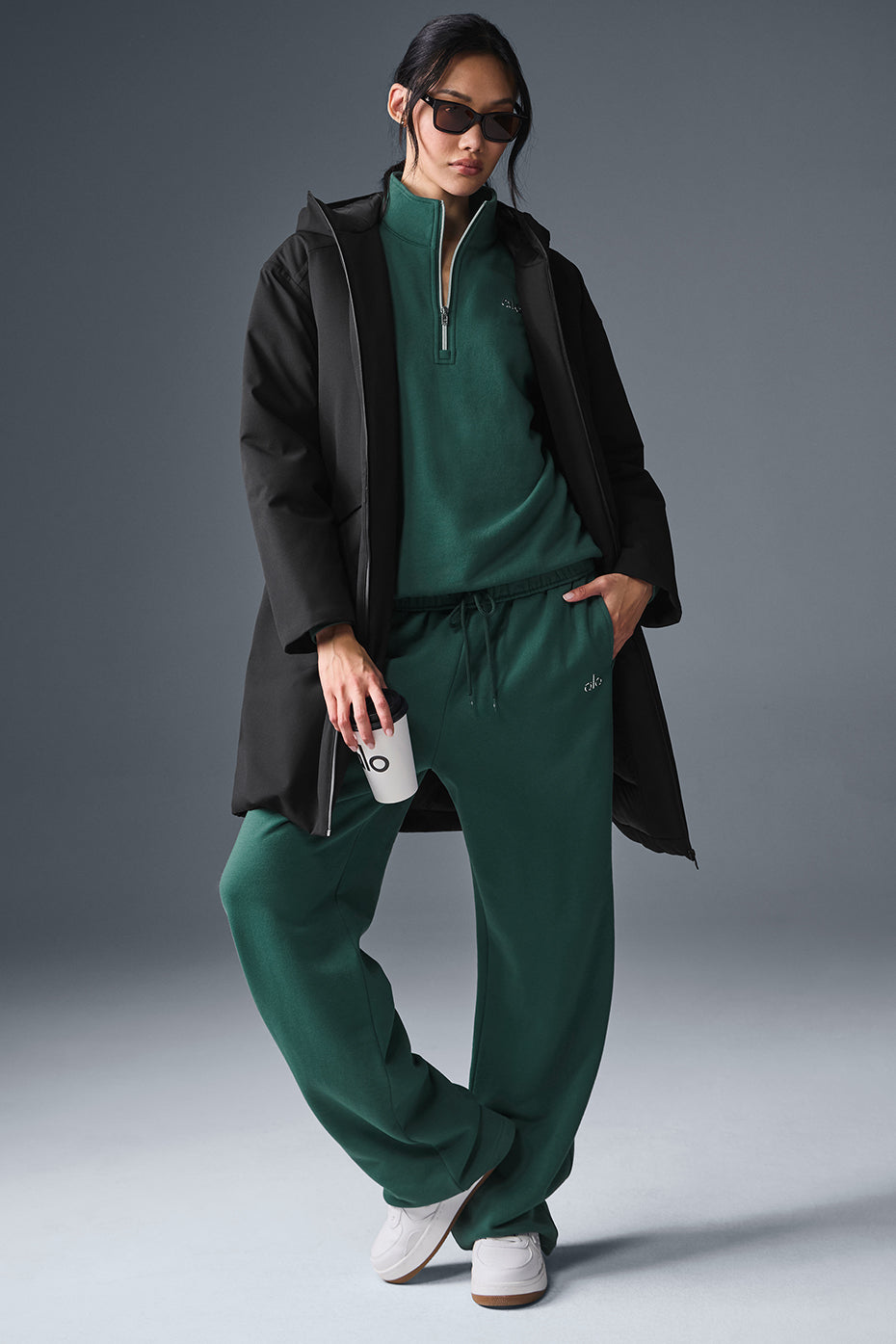 Rain Or Shine Puffer Long Coat