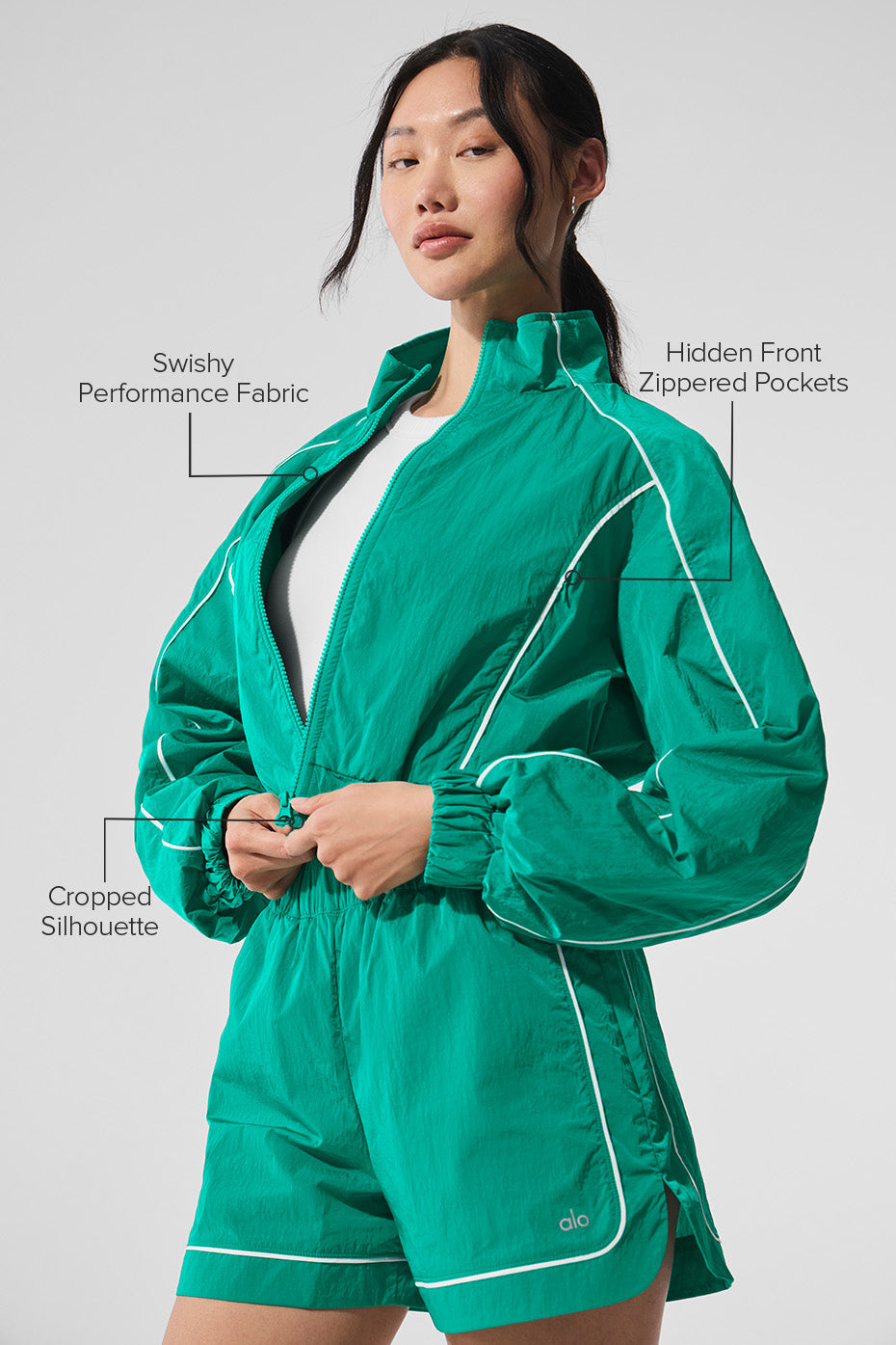 Motivate Full-Zip Track Jacket