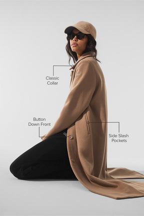 Wool Metro Long Coat