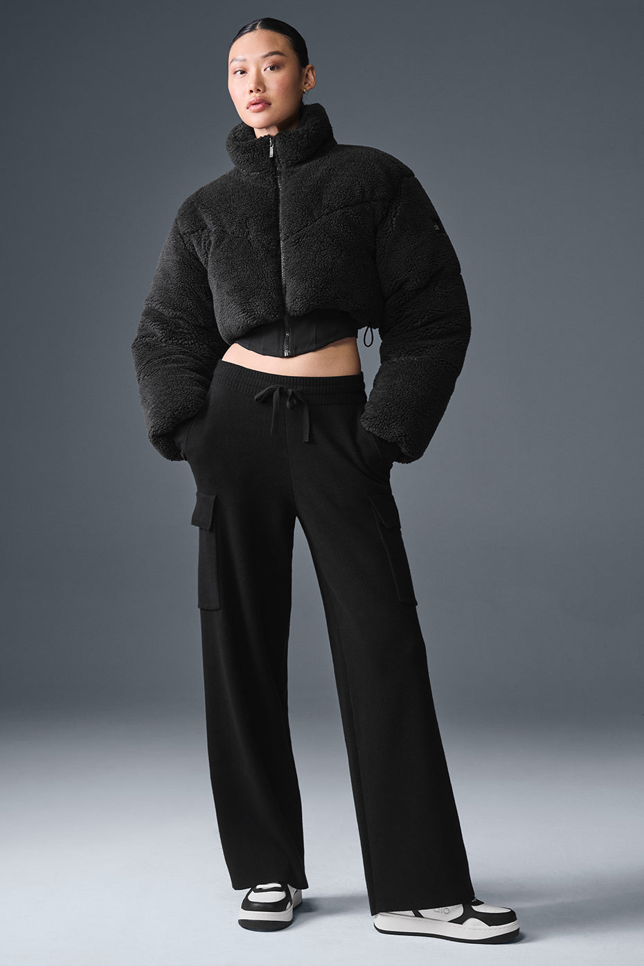 Sherpa Main Act Corset Puffer