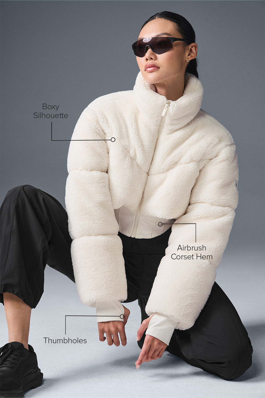 Sherpa Main Act Corset Puffer