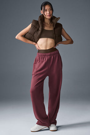 Cropped Gold Rush Puffer Vest