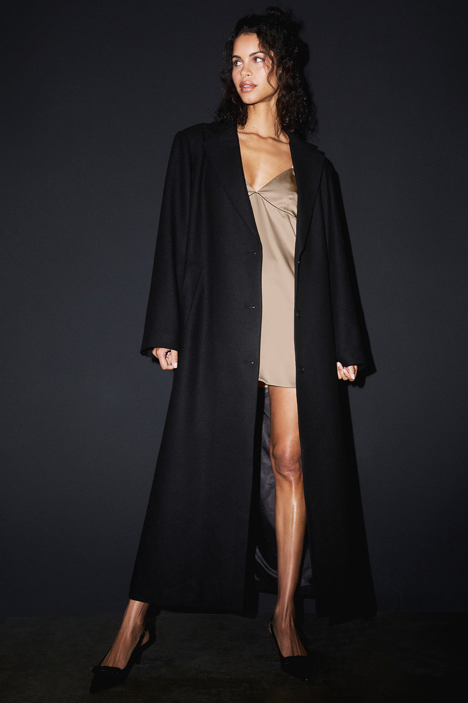 Courchevel Soiree Wool Coat