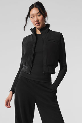 Polar Fleece Wintry Mix Vest