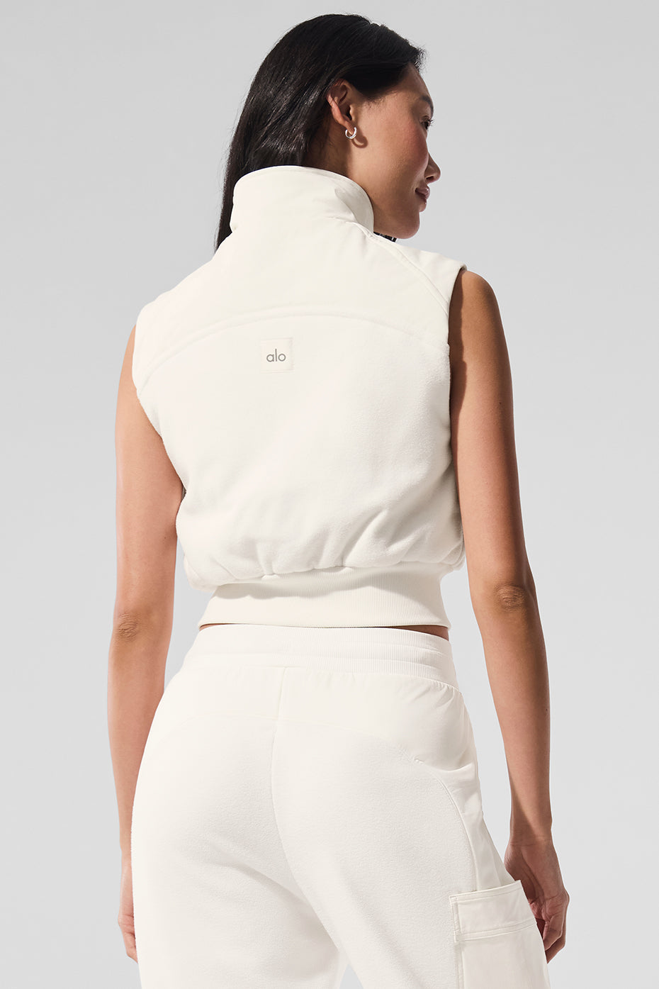 Polar Fleece Wintry Mix Vest