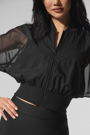 Cropped Air It Out Bomber