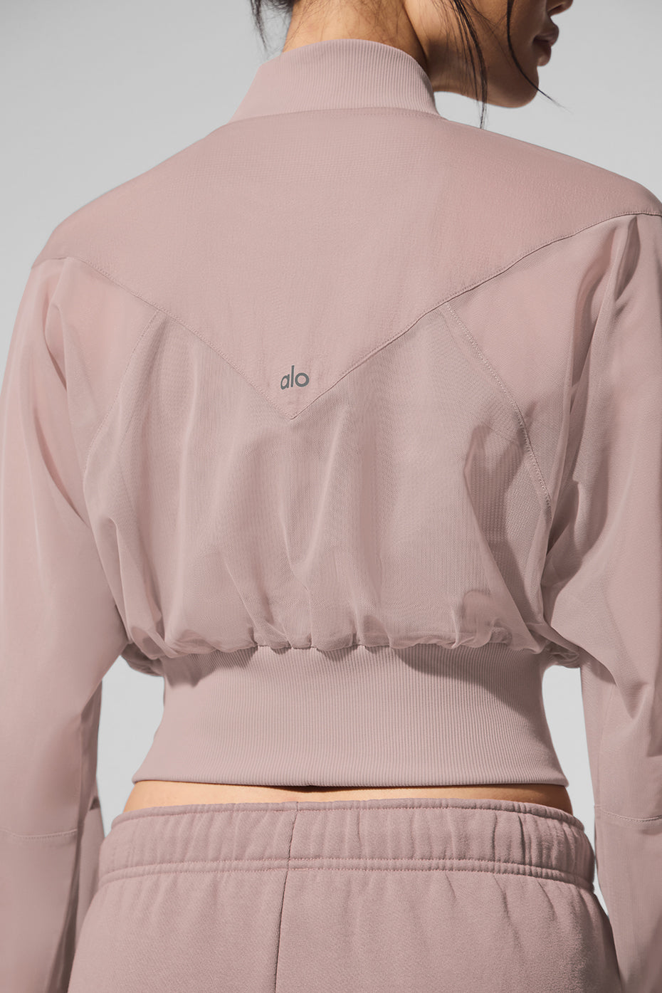 Cropped Air It Out Bomber