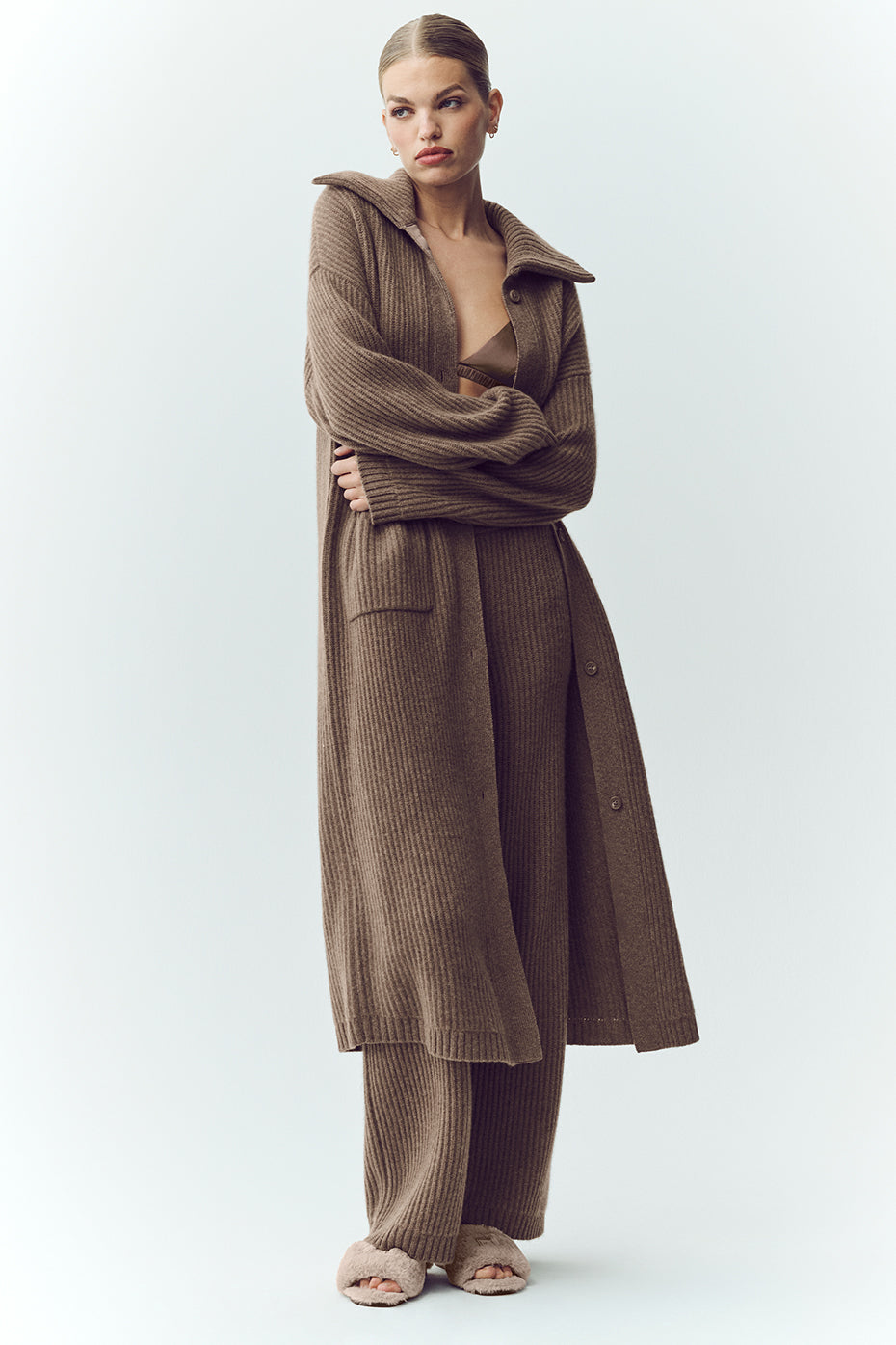 Cashmere Northstar Long Cardigan