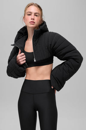 Quilted Starlight Puffer Shrug