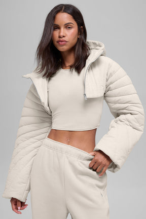 Quilted Starlight Puffer Shrug