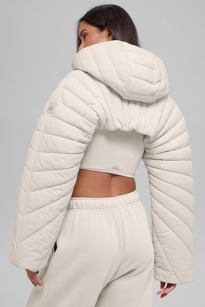 Quilted Starlight Puffer Shrug