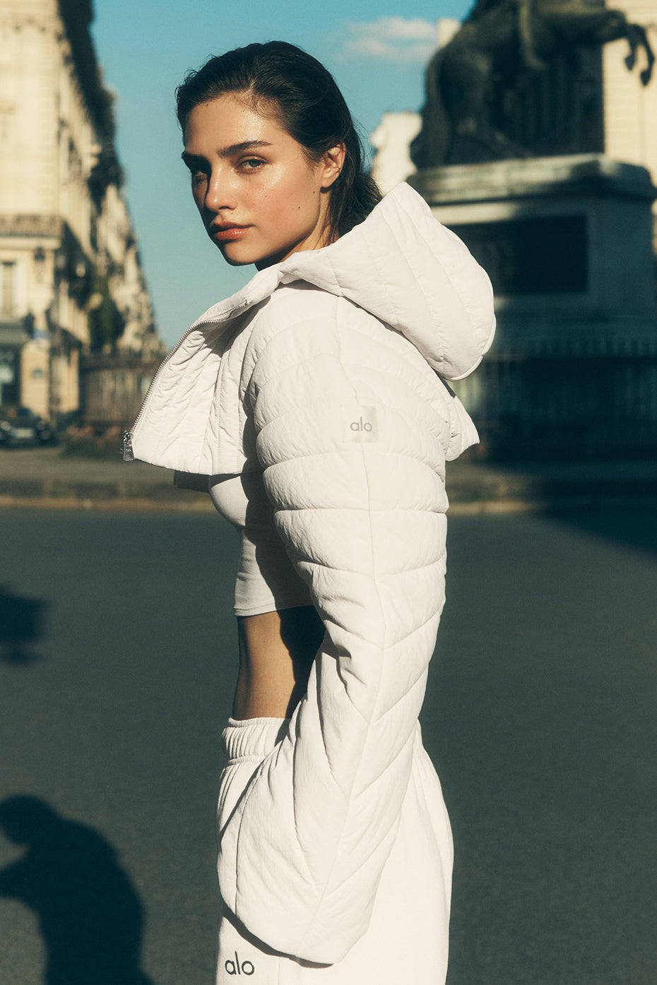 Quilted Starlight Puffer Shrug