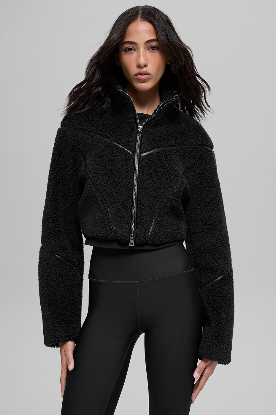 Sherpa Cropped Slope Side Jacket