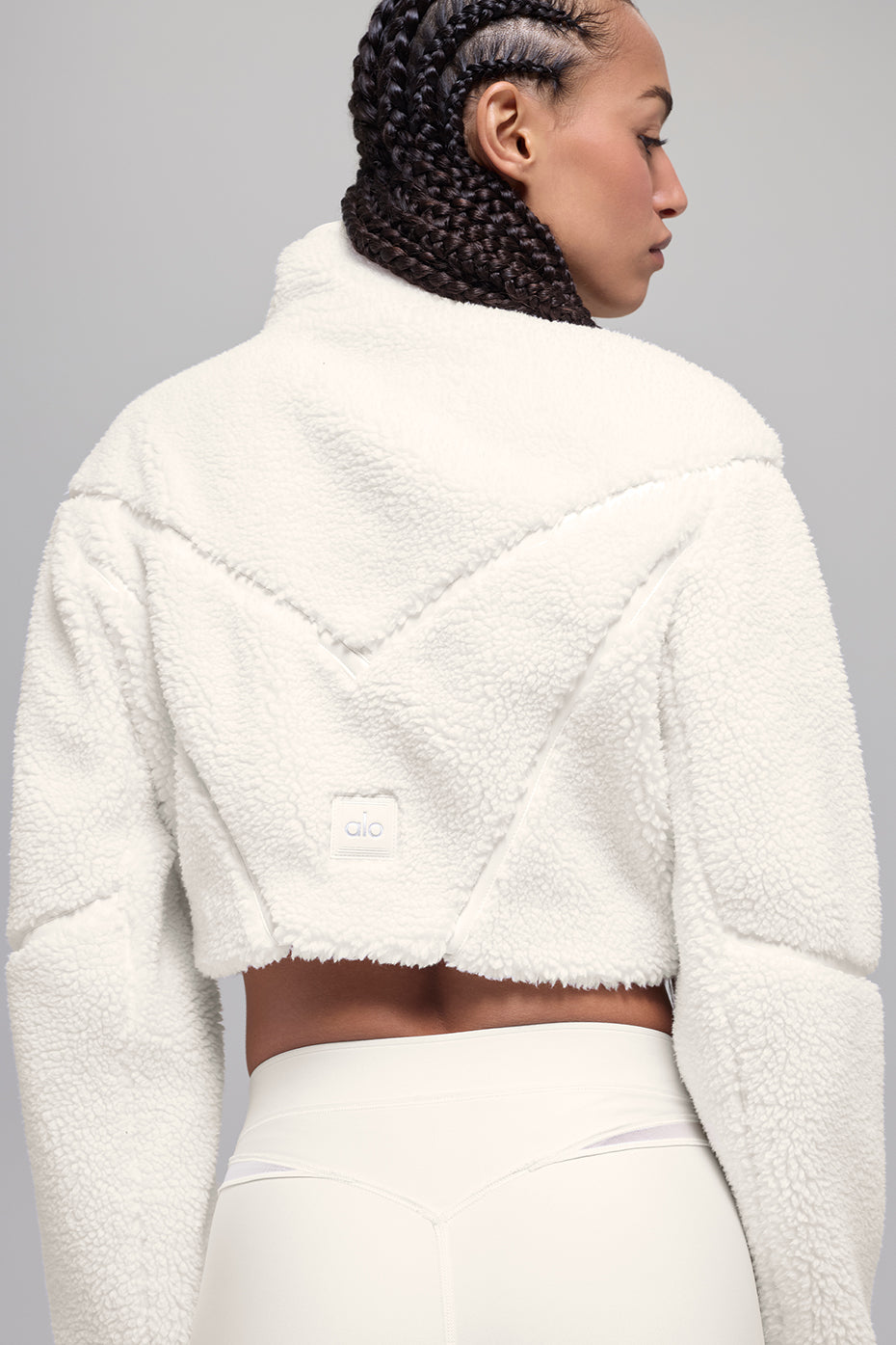 Sherpa Cropped Slope Side Jacket