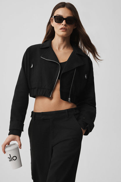 Cropped Cosmopolitan Jacket