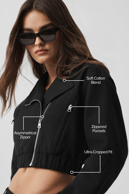 Cropped Cosmopolitan Jacket