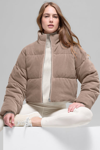 Micro Corduroy Dreamy Puffer
