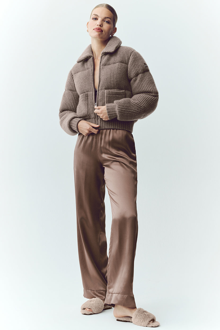 Cashmere Northstar Sweater Puffer