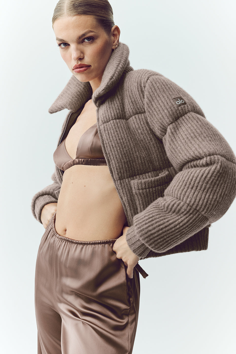 Cashmere Northstar Sweater Puffer