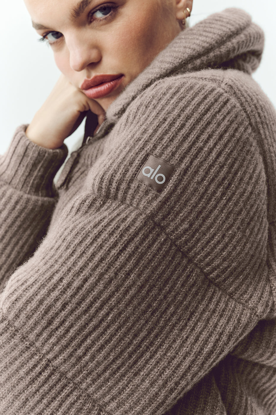 Cashmere Northstar Sweater Puffer