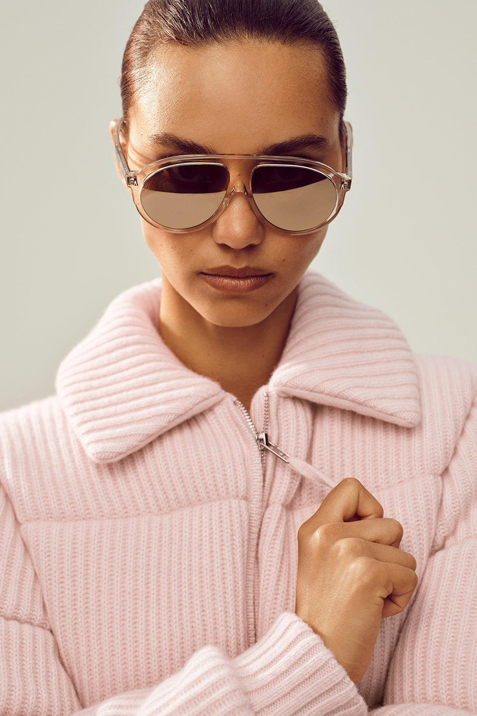 Cashmere Northstar Sweater Puffer