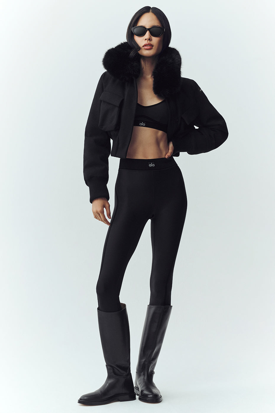 Wool Blend Bunny Slope Jacket